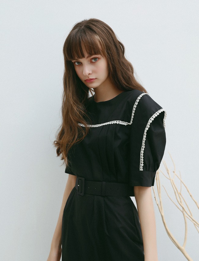 AILEY ONEPIECE - BLACK